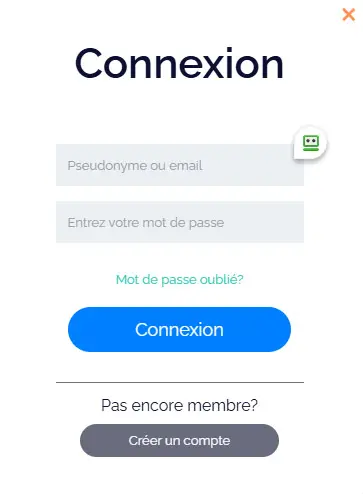 Connexion des membres du Wildz Casino