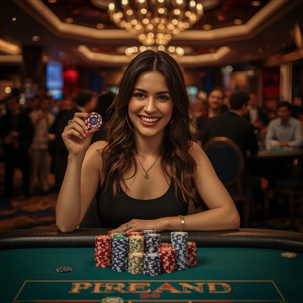 bonus dans les mains de l'homme au casino WILDZ CASINO